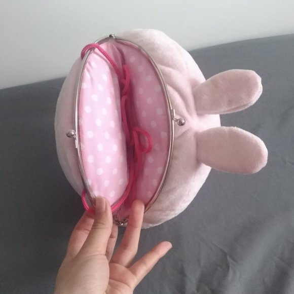 Plush Bunny Purse - Picture 2 of 4